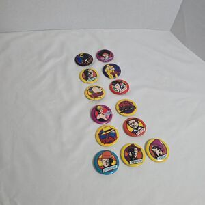 Dick Tracy Disney Movie Vintage 1990 Promo Button Lot/13 Al Pacino Film Pin